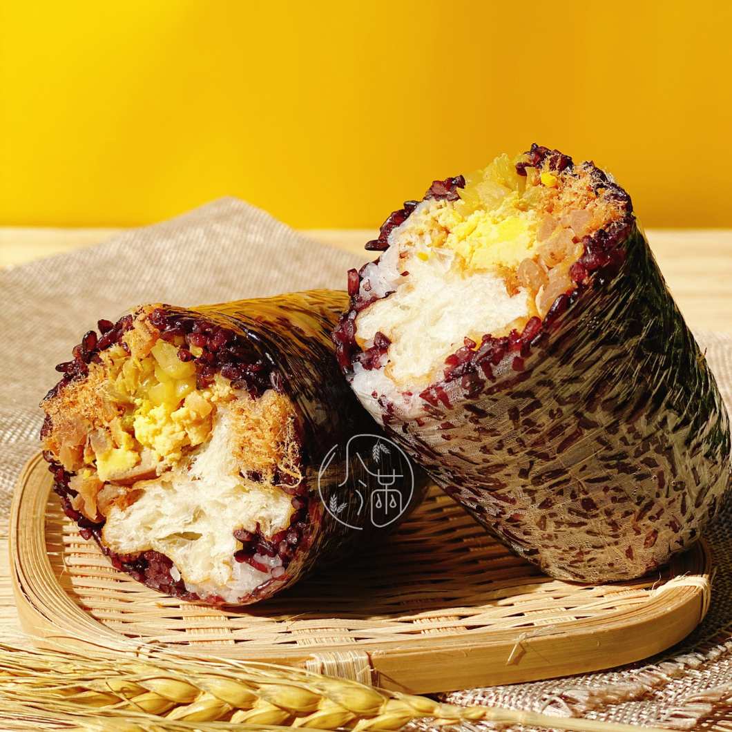 紫米卡滋 <br> Crunchy Purple-Riceburrito